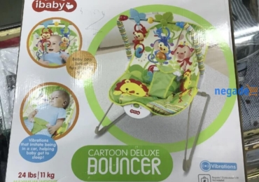 Baby Vibrating Bouncer ለህፃናት የእንቅልፍ ማባበያ ማስተኛ