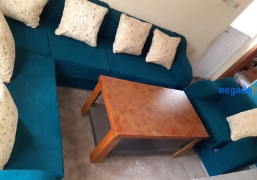 New L-shape Sofa + Table