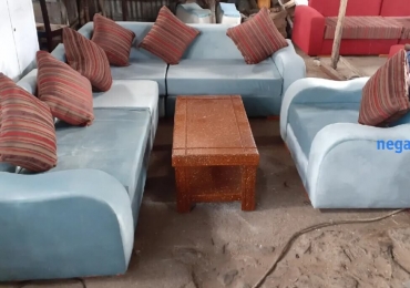 New L- Shape Dolphin Sofa And Table