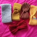 Crocheted Head Bands and Baby Clothes